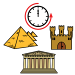 Pirámide, Castillo, Templo Y Reloj